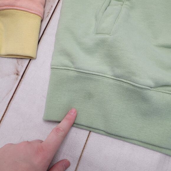 Teddy Fresh Spongebob colorblock hoodie neon pastel green - Picture 6 of 9